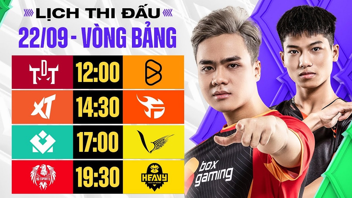 ĐTDV Mùa Đông 2022 (22/09): BOX và V Gaming thắng dễ, Flash vẫn còn cơ hội top 4