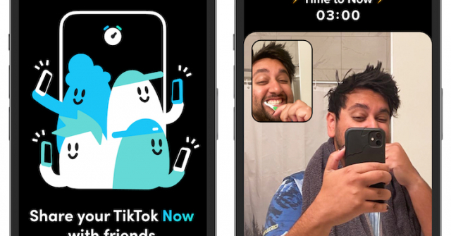 TikTok thêm công cụ TikTok Now với lời nhắc quay video 10 giây