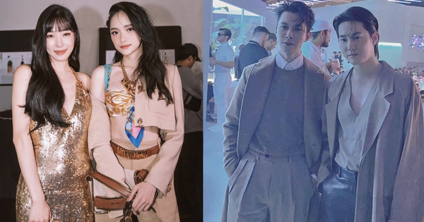 Dàn sao Việt đổ bộ xịn xò tại Milan Fashion Week: Hương Giang nổi bật bên dàn siêu sao, Anh Tú lấn át idol Hàn