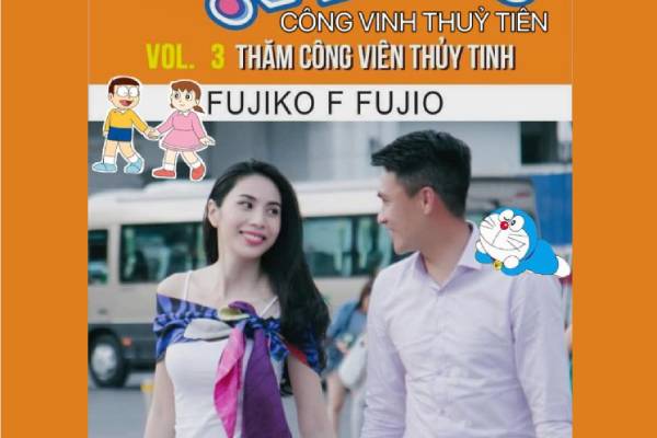 Ca sĩ Thuỷ Tiên bắt trend 