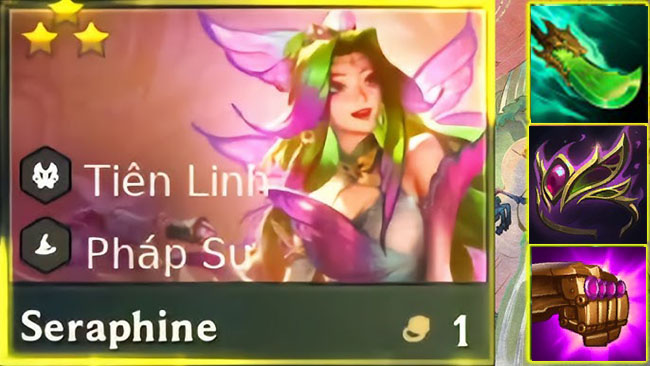 ĐTCL 14.19: Phá cách đội hình Seraphine reroll, con bài “siêu” khỏe bản mới - ESPORT