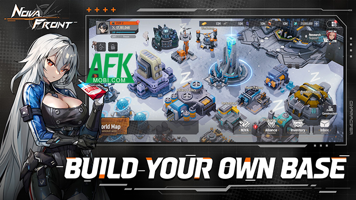 NOVAFRONT game SLG mới đến từ Kakao Games với phong cách đồ họa ngộ nghĩnh