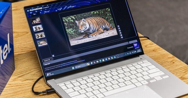 Intel giới thiệu phần mềm chỉnh sửa ảnh miễn phí bằng AI, chỉ chạy trên AI PC