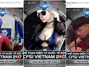 Game thủ Đột Kích đồng loạt treo avatar CFSI 2017 cổ vũ tinh thần đội tuyển Việt Nam