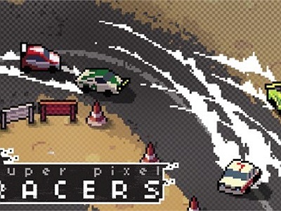 Trở về tuổi thơ Pixel game với Super Pixel Racers siêu ngộ nghĩnh