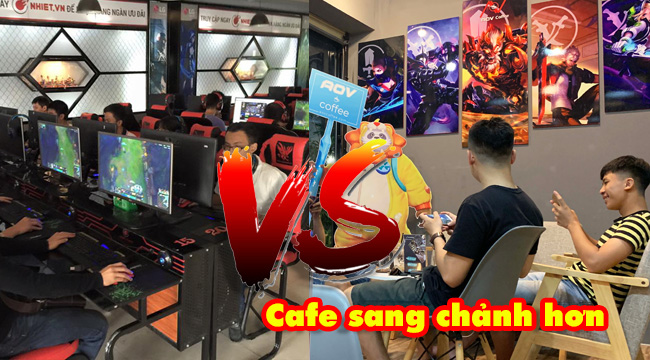 Thanh niên cho rằng Liên Quân Mobile ngồi cafe chơi sang chảnh hơn LMHT ngồi quán net