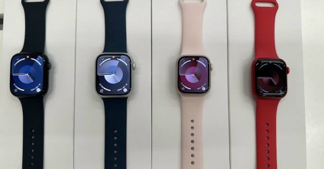 Apple Watch Series 9 lên kệ tại Việt Nam, giá không dưới 10 triệu đồng