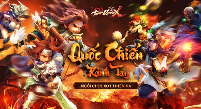 Tam Quốc X game mobile kết hợp giữa 3 thể loại Chiến Thuật, Nhập Vai và Thẻ Tướng sắp ra mắt