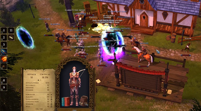 Legends of Aria – MMORPG tự do đến tột cùng đang thử nghiệm