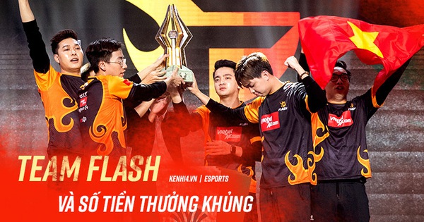 Chơi game nhưng không hư hỏng, game thủ Team Flash kiếm được hơn 11 tỷ trong năm 2019