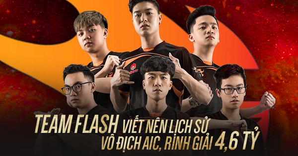 Tự hào: Liên Quân Việt Nam đánh bại Thái Lan, Team Flash lên ngôi vô địch AIC 2019, rinh giải thưởng 4,6 tỷ đồng