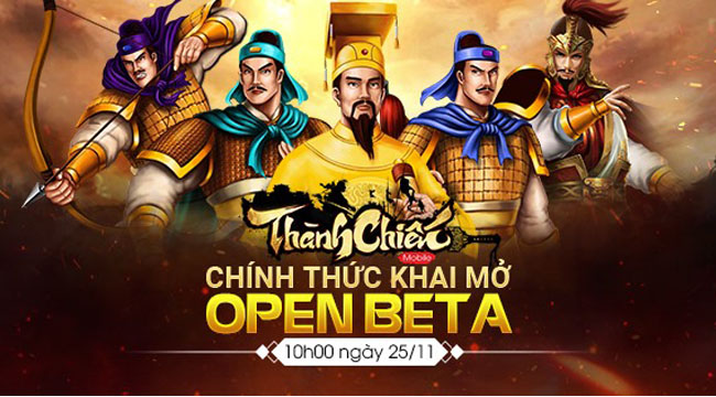 Thành Chiến Mobile chính thức Open Beta – tặng ngay 500 giftcode giá trị