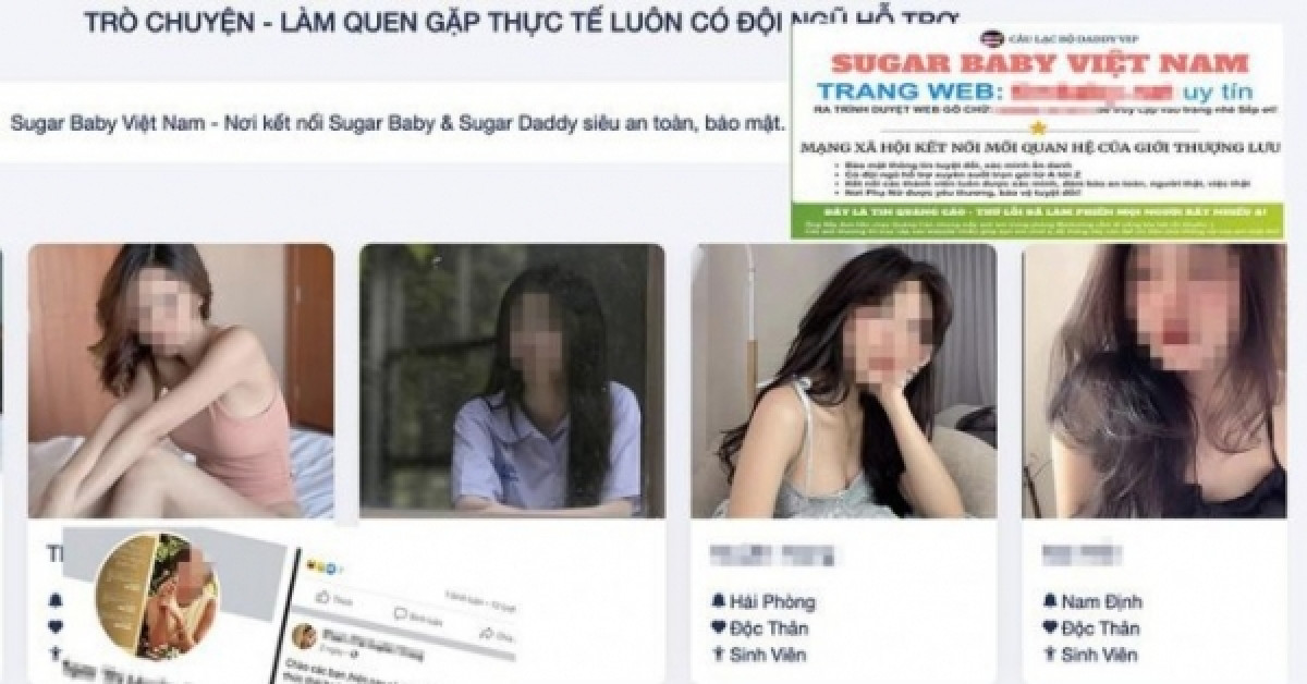 Mạng xã hội tràn ngập trở lại các nội dung độc hại mang tên “sugar daddy - sugar baby”