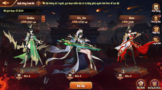 Tân OMG3Q VNG: Những lưu ý cho game thủ tham gia Quần Hùng Tranh Bá