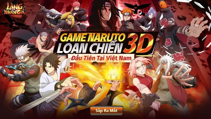 Làng Nhẫn Giả game Naruto loạn chiến 3D sắp ra mắt tại Việt Nam