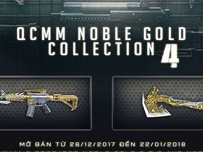 Đột Kích - Chào năm mới, game thủ háo hức chờ đón bộ đôi vũ khí Noble Gold