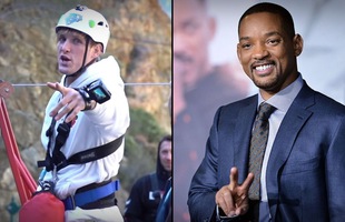 Paul Logan thách Will Smith nhảy trực thăng, ai ngờ nam tài tử làm thật