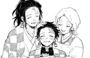 Kimetsu no Yaiba: Tanjirou hạnh phúc trong vòng tay của người thân và bạn bè nhân dịp Giáng Sinh