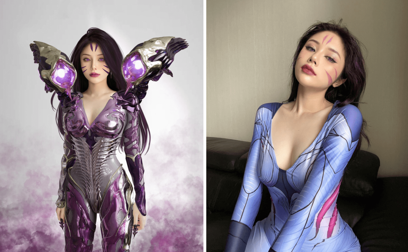 Nữ game thủ Việt gây sốt với màn cosplay Kai'sa như 'thần vệ nữ'