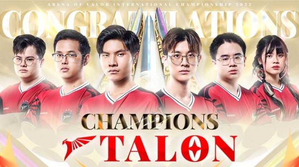 Liên Quân Mobile: Ngôi vương AIC 2023 chính thức gọi tên Talon Esports