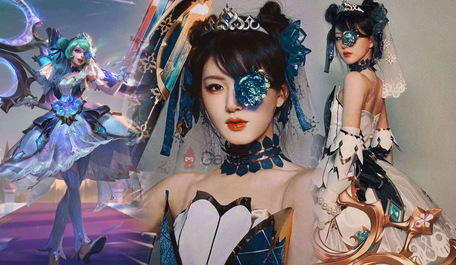 LMHT: ‘Mỹ nhân xuyên không’ - Triệu Lộ Tư bất ngờ cosplay Gwen ‘đốn tim’ fan