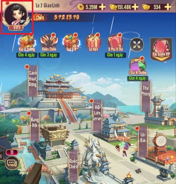 Tổng hợp gift code game Chân Vương 3Q mới nhất trong tháng