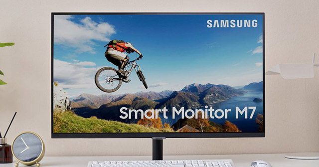 Màn hình Samsung Monitor M7/ M5: Màn hình rời đa phương tiện cực hữu ích