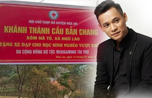 Cầu từ thiện của MixiGaming hoàn thiện, cả bộ tộc nức lòng khen Tộc trưởng quá “uy tín