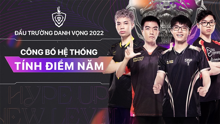 Đấu Trường Danh Vọng Liên Quân thay đổi cách tính điểm để chuẩn bị cho AWC 2022