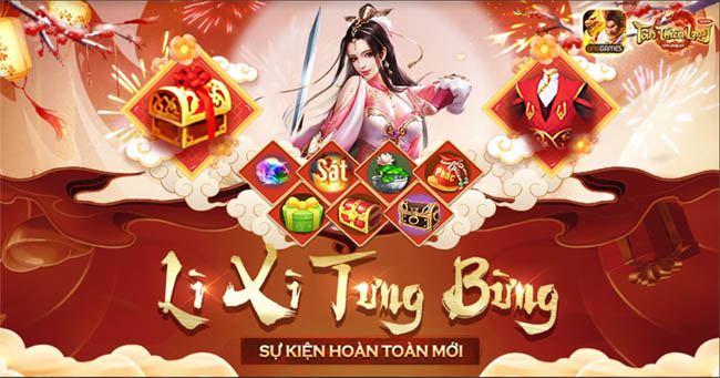 Cộng đồng Tân Thiên Long Mobile chào đón năm mới bằng chuỗi sự kiện Ingame khủng