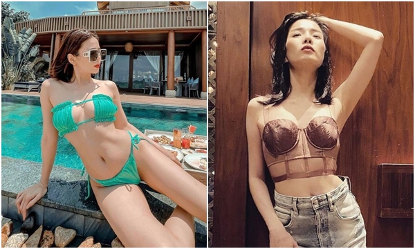 Hạnh phúc bên tình trẻ, Lệ Quyên khoe thân hình ngày càng 