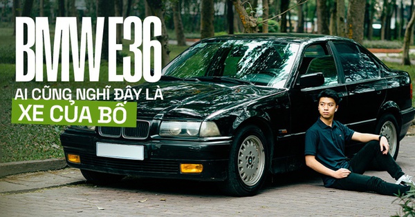 19 tuổi chơi BMW E36: 