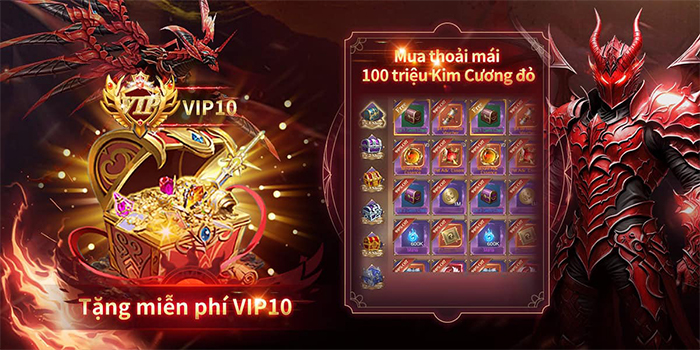 AFKMobi tặng nhiều gift code game Võ Thần Kỳ Tích giá trị