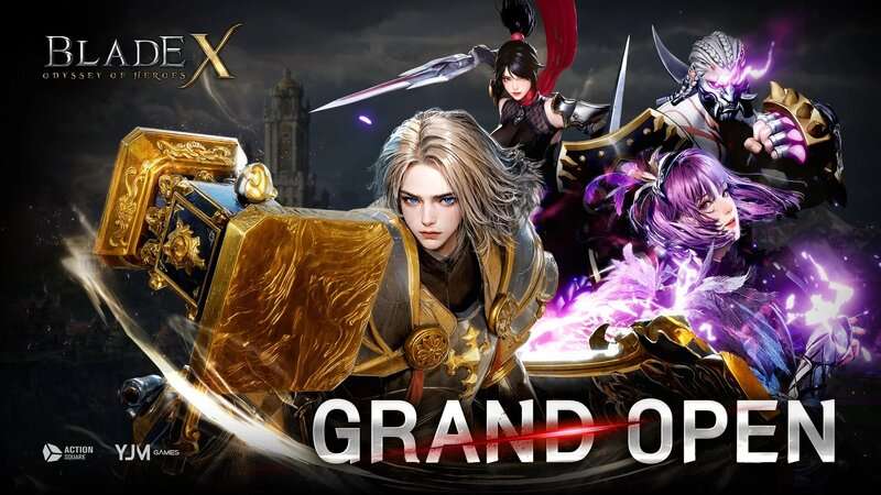 Blade X Odyssey of Heroes - Game nhập vai MMO chủ đề thần thoại vừa phát hành