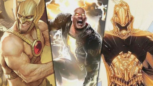 Biệt đội siêu anh hùng mới ra mắt khán giả trong Black Adam của The Rock