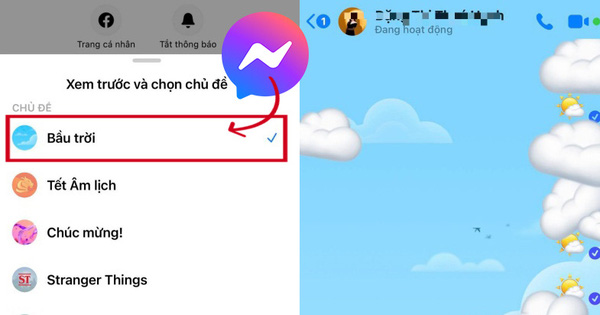 Messenger vừa update thêm theme mới cực xinh, cài ngay để cuộc đời trở nên vui vẻ hơn nào!