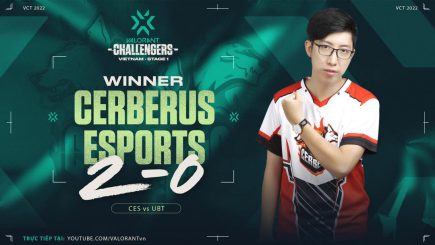 VCT 2022 Vietnam Stage 1: Challengers ngày 9 – Cerberus băng băng về đích