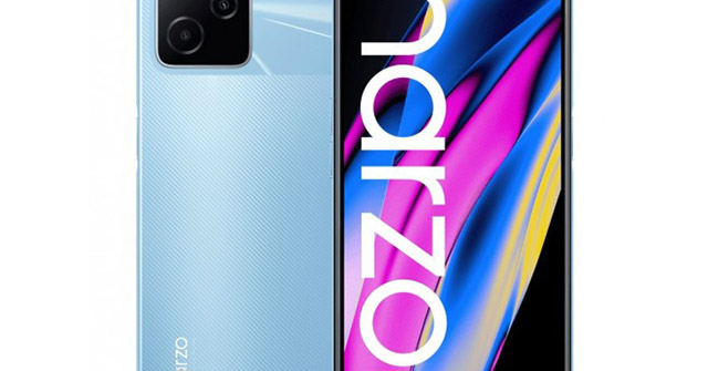 Trình làng Realme Narzo 50a Prime pin 5000 mAh, giá chỉ từ 3,2 triệu