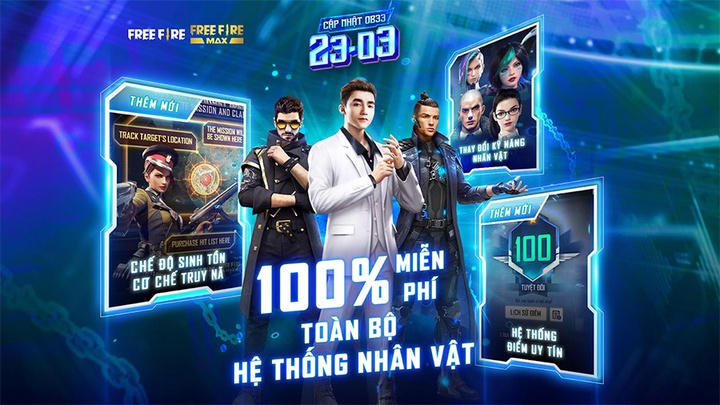 OB33 FF: Chi tiết bản cập nhật mới nhất Free FIre