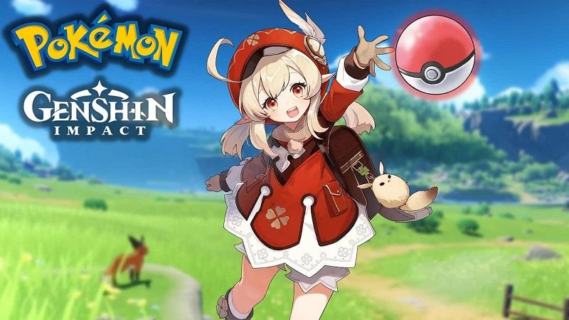 Nhân vật Genshin Impact theo phong cách Pokemon tạo ra vẻ đẹp độc đáo