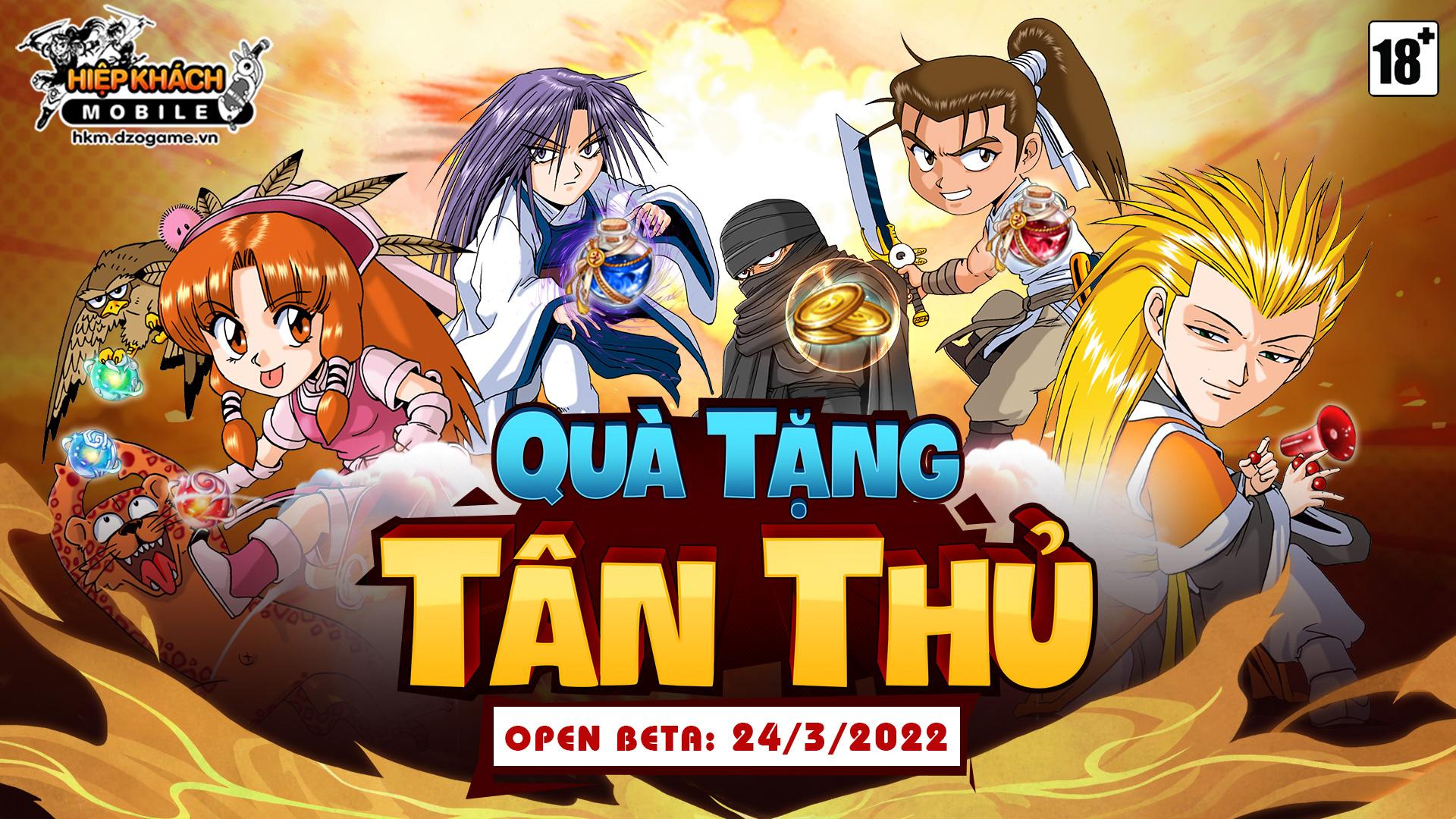 Game4V tặng giftcode Hiệp Khách Mobile mừng game ra mắt 24/03