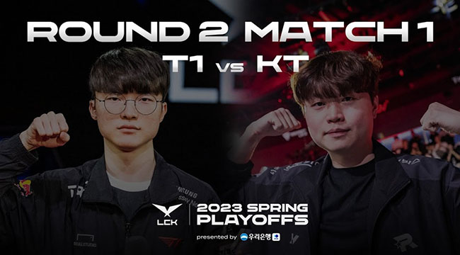 Xứng danh đại chiến viễn thông, T1 dành chiến thắng nghẹt thở trước KT tại Playoffs LCK Mùa Xuân 2023