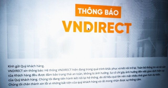 Vụ VNDirect: Rất nghiêm trọng, khả năng bị hacker mã hóa dữ liệu