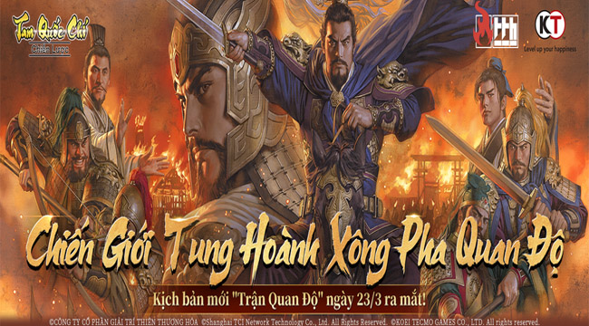 “Trận Quan Độ” tái hiện chiến trường Tam Quốc – Người chơi SLG thực thụ khó lòng bỏ qua!