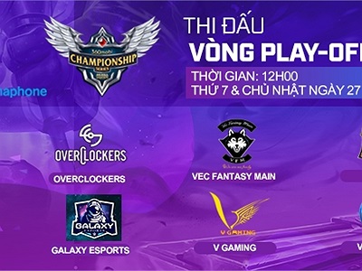 Vòng Play Off giải đấu 360mobi Championship Series Mùa 2 chính thức khởi tranh vào cuối tuần này