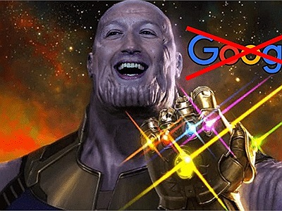 Thanos đang búng tay 