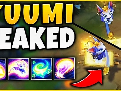 Rò rỉ hình ảnh tướng mới Yuumi, hỗ trợ đáng yêu có họ hàng nhà mèo kỷ niệm cho sự kiện team mèo thắng chó