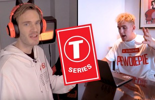 Mặc áo Pewdiepie đột nhập vào trụ sở T-Series, em trai Paul Logan quyết tâm kéo phiếu hộ 'đồng nghiệp'