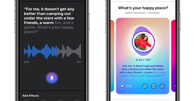 Facebook hé lộ tính năng chuyển giọng nói thành văn bản