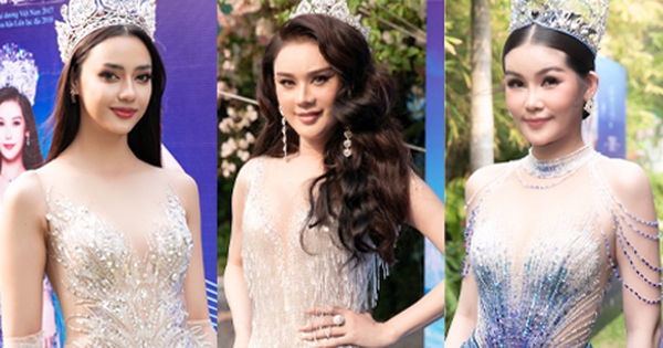 Miss Universe Thailand xinh nổi bật, Lâm Khánh Chi lạ lẫm bên dàn mỹ nhân chuyển giới đọ đường cong với trang phục cắt xẻ táo bạo